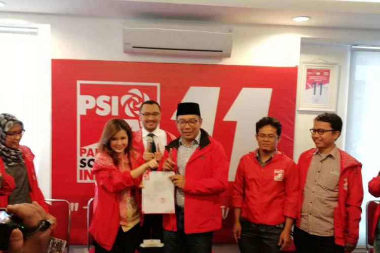 PSI Usung Ridwan Kamil di Pilkada Jawa Barat 2018