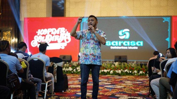 Anak Muda Jabar Meriahkan Kopdar Solidaritas Pemilih Santuy PSI, Giring Ganesha Ajak Coblos Prabowo