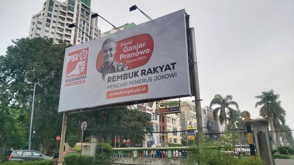 Penjelasan Psi Soal Billboard Dukung Ganjar Muncul Di Jakarta Partai